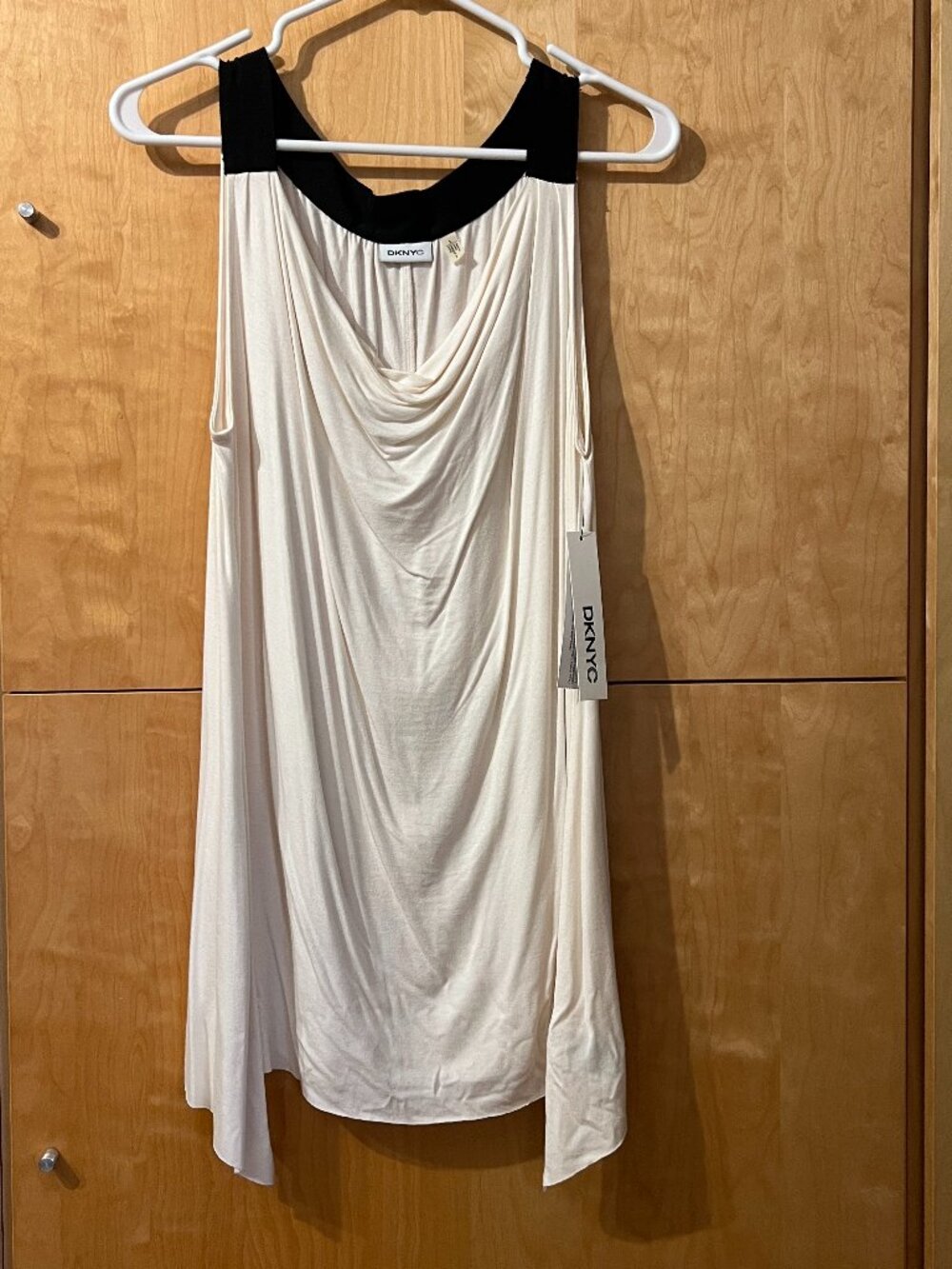 DKNYC Flowy Tank Top Sleeveless Blouse NWT Donna Karan